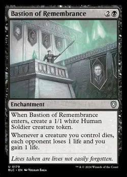 MTG - 4 x Bastion of Remembrance - Bloomburrow Commander - Playset 4x x4 - Image 2