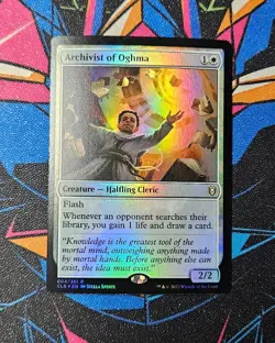Archivist of Oghma NM Foil MTG Commander Legends: Battle for Buldur's Gate Magic - Image 1