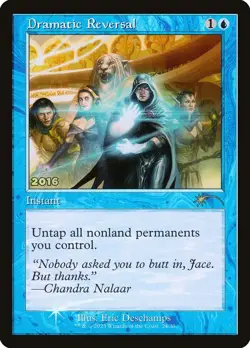 MTG - Dramatic Reversal - 30th Anniversary Play Promos - X1 - (LP) - FOIL - Image 1