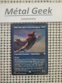 Malcolm, Keen-Eyed Navigator SP Foil EN Free Shipping in Canada !! - Image 1