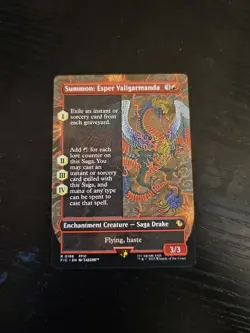 Summon: Esper Valigarmanda (Borderless) - Commander: FINAL FANTASY (FIC) - Image 1