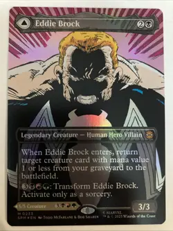 Eddie Brock/Venom Lethal Protector (0233) (Borderless) Marvel's Spider-Man Foil - Image 2