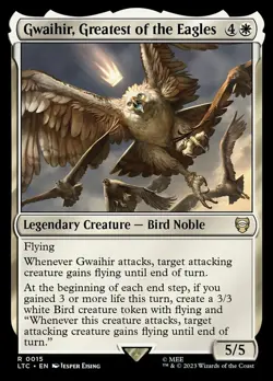 x1 Gwaihir, Greatest of the Eagles R MTG Commander: The Lord of the Rings: Tales - Image 1