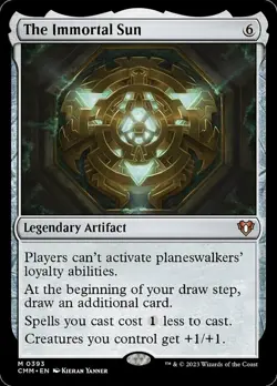 [1x] The Immortal Sun Near Mint, English Commander Masters MTG Magic - Image 1