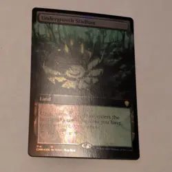 Undergrowth Stadium x1 1x FOIL Extended Art Commander Legends NM MTG Foil Curve - Image 2
