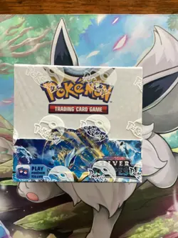 Pokemon TCG Sword & Shield Silver Tempest Booster, factory sealed. - Image 1