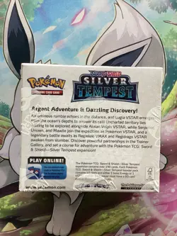 Pokemon TCG Sword & Shield Silver Tempest Booster, factory sealed. - Image 5
