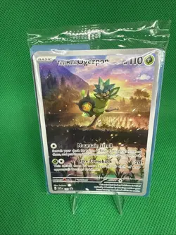 Pokemon! Teal Mask Ogerpon - SVP123 Promo - ETB Promo - NM/Mint - Sealed - Image 1