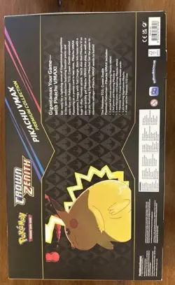 Pokemon TCG Crown Zenith Pikachu VMAX Premium Collection |BRAND NEW 7 PACKS - Image 2