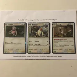 Pokemon Slaking 162/193 Cosmos Holo Promo Set Slakoth 160/193 Vigoroth 161/193 - Image 1