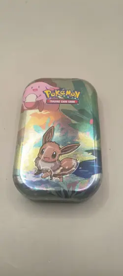 Eevee Pokemon TCG Kanto Friends Mini Tin 2019 - - Image 1