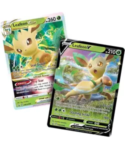 Pokemon TCG Leafeon Vstar Special Collection Box Factory Sealed - Image 2