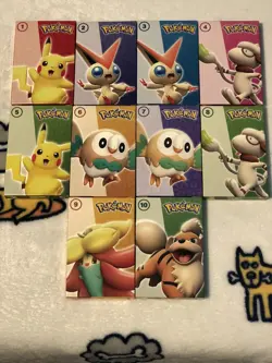 Pokemon TCG McDonald’s 2022 Complete 10 Pack Set New In Box - Image 1