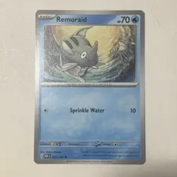 2023 Scarlet & Violet Series - Paradox Rift Remoraid Common #33 - Image 1