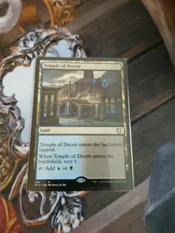 Temple Of Deceit MTG Commander - Unplayed - - Image 1