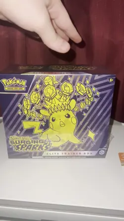 Pokemon TCG Surging Sparks ETB Elite Trainer Box FACTORY SEALED NEW - Image 2