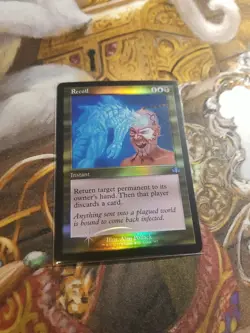Recoil Retro Foil MTG Dominaria Remastered - Pack Fresh - - Image 1