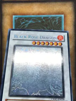 Yugioh Black Rose Dragon CSOC-EN039 Ghost Rare NM EURO! - Image 3