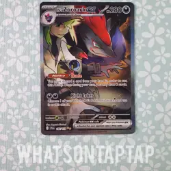 Pokemon Card Ns Zoroark Ex 185/159 Secret Rare Scarlet Violet Journey Together - Image 1