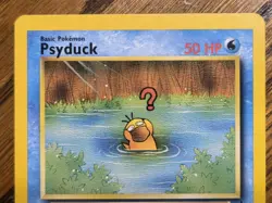Pokemon Wotc Black Star Promo #20/53 PSYDUCK **awesome card** - Image 3