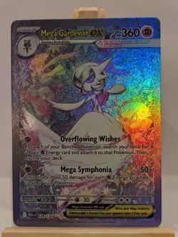 Custom Fan Art Mega Gardevoir EX High Quality Custom Card Foil Finish Evolutions - Image 2