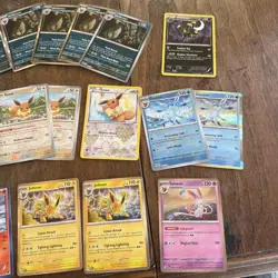 Pokemon Lot Vintage Eeveelution Prismatic Evolution Pokemon Card TCG Lot NM - Image 3
