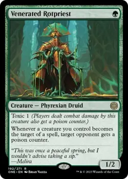 Venerated Rotpriest - Near Mint MTG Phyrexia: All Will Be One - Image 1