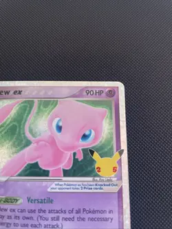 Mew EX 88/92 - Ultra Rare Pokemon Card - Celebrations: Classic Collection - NM - Image 3
