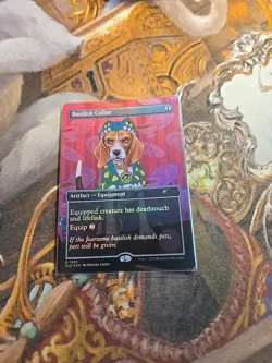 Basilisk Collar 1925 Foil MTG Secret Lair - Pack Fresh - - Image 1