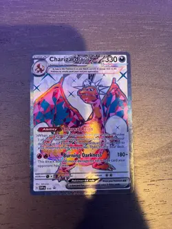 Charizard ex 056 Sv: Scarlet & Violet Promo Cards Holo - no damage on the card - Image 1