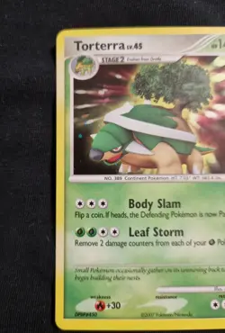Torterra 17/130 - Rare Holo - Diamond & Pearl Pokemon Card - Excellent LP - Image 4