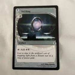 MTG ** SOL RING ** Mystery Booster 2 Future Sight MB2 ** NM ** MAGIC 1x NM - Image 1