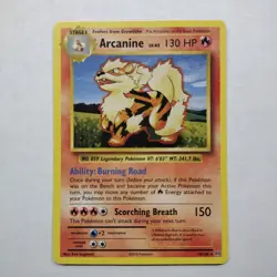 Arcanine 18/108 - XY Evolutions - Rare Non Holo Pokemon Card - Same Day Shipping - Image 1