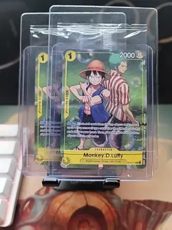 Monkey.d.luffy Learn Together One Piece Card Game Sealed - Image 1