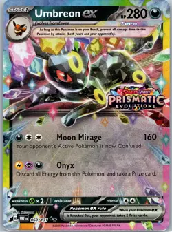 Umbreon ex - (Prismatic Evolutions Stamp) Promo Miscellaneous Cards & Products 0 - Image 1