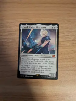 MTG Cloud Midgar Mercenary FF NM - Image 1