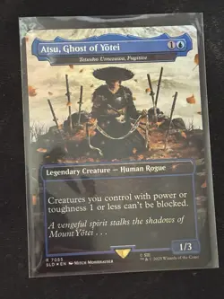 MTG Atsu, Ghost Of Yotei (FOIL) Secret Lair Ghost Of Tsushima - Image 1
