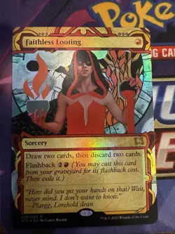 MTG Faithless Looting (38/252) Strixhaven Mystical Archive LP FOIL - Image 1