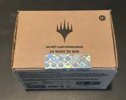 MTG Secret Lair 20 Ways to Win Commander Deck - New Sealed Magic Gathering Foil - Image 1