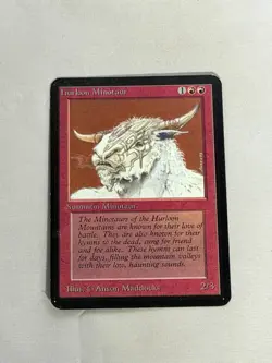 MTG Hurloon Minotaur Alpha Magic the Gathering - Image 1