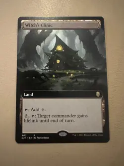 MTG - Witch's Clinic Extended Art - Commander 2021 - NM - Image 1