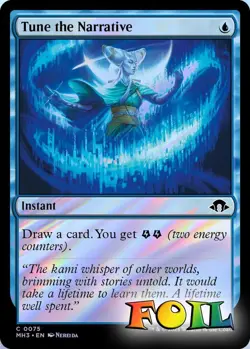 Tune the Narrative 0075 MTG Modern Horizons 3 Common NP Foil - Image 1