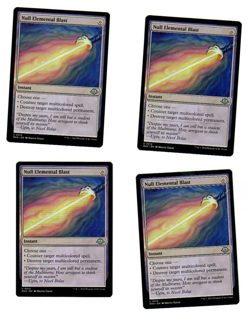 Set Of 4 Null Elemental Blast MTG Modern Horizons 3 Playset - Image 3