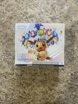 Pokemon TCG: S&V Prismatic Evolutions Factory Sealed Elite Trainer Box ETB - Image 1