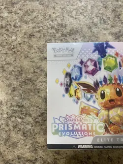 Pokemon TCG: S&V Prismatic Evolutions Factory Sealed Elite Trainer Box ETB - Image 2