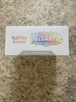 Pokemon TCG: S&V Prismatic Evolutions Factory Sealed Elite Trainer Box ETB - Image 3