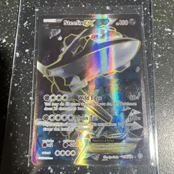 Steelix EX 108/114 Full Art Holo XY Steam Siege Pokemon TCG NM C36 - Image 1