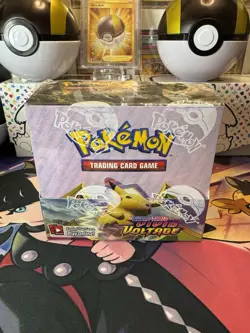 Pokemon TCG Sword & Shield VIVID VOLTAGE Booster Box Pikachu NEW/Factory Sealed 820650827495 - Image 1