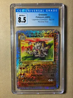 Graveler Legendary Collection Reverse Holo 44/110 CGC 8.5 NM/Mint+ Pokemon 2002 - Image 1
