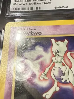 CGC 10 GEM MINT Mewtwo # 3 WB Movie WOTC Black Star PROMO - Scuffs on slab - Image 3